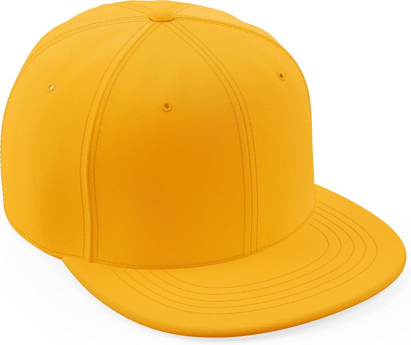 Daxton Store Classic Blank Snapback Flat Bill Visor Hat Cap One Size Adjustable Back - Image 1